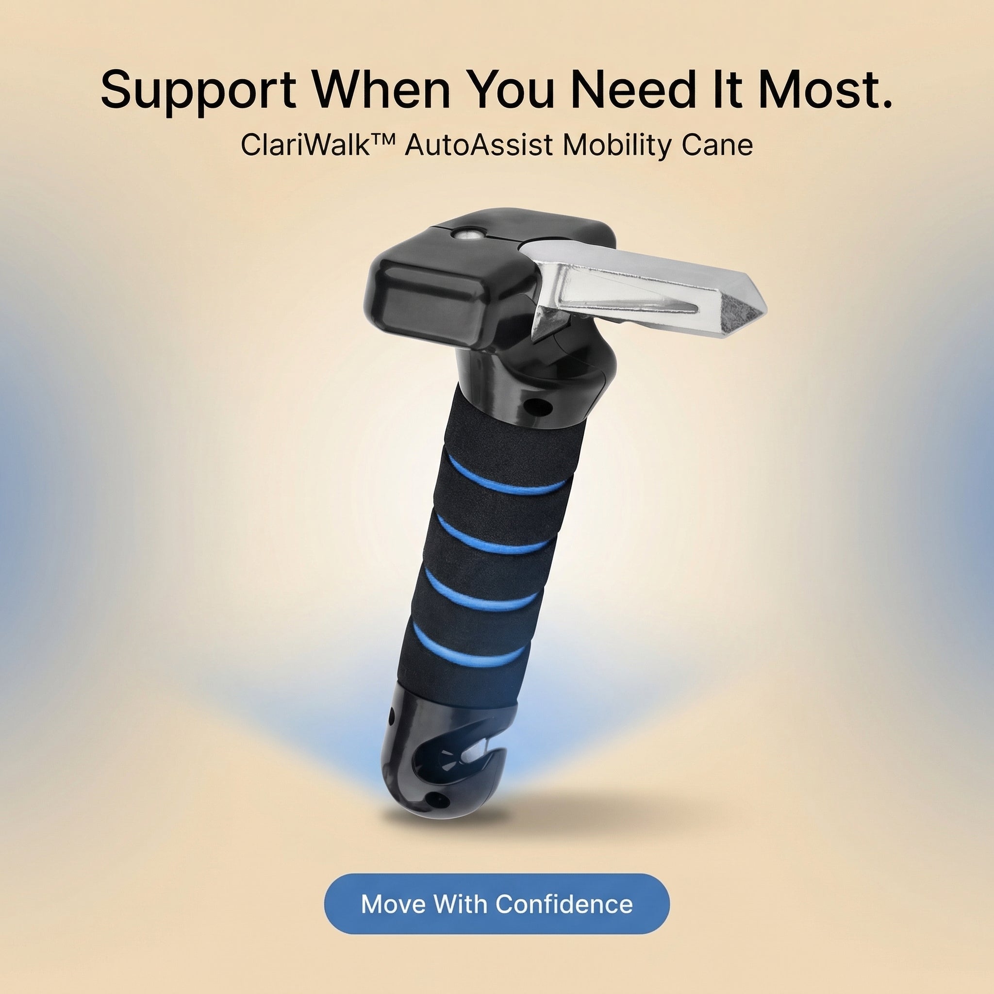 ClariWalk™ Car Emergency Safety & Escape Tool (3-in-1)